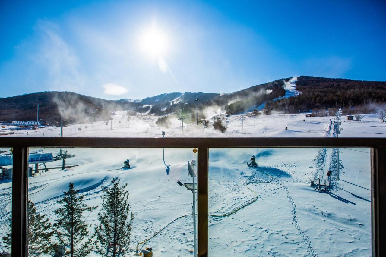 Songhua Lake Qingshan Snow View Apartment Jilin Dış mekan fotoğraf