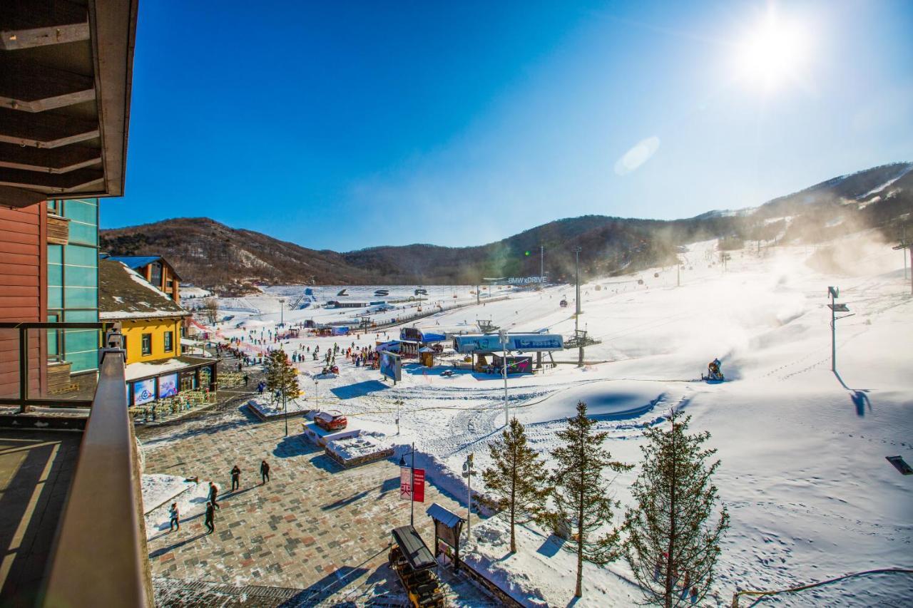 Songhua Lake Qingshan Snow View Apartment Jilin Dış mekan fotoğraf
